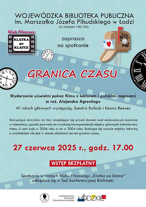 Klub Filmowy „Klatka po klatce” zaprasza