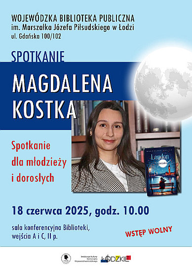 Spotkanie z Magdaleną Kostką, autorką powieści „London fairytales”