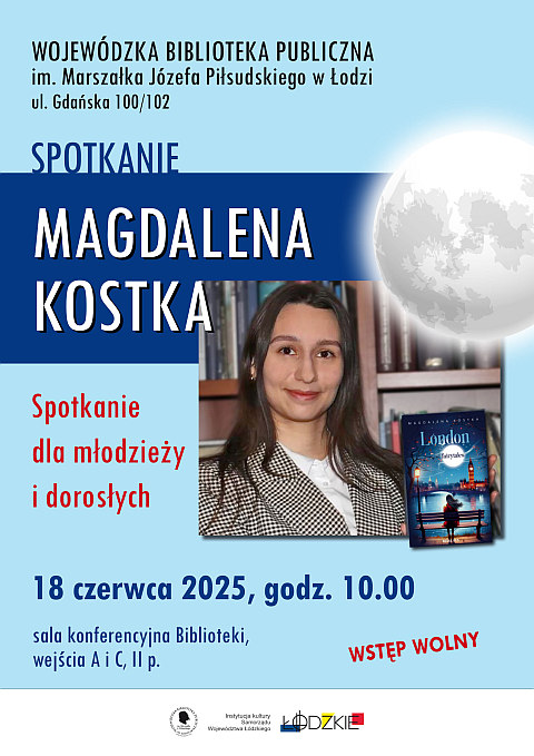 Spotkanie z Magdaleną Kostką, autorką powieści „London fairytales”