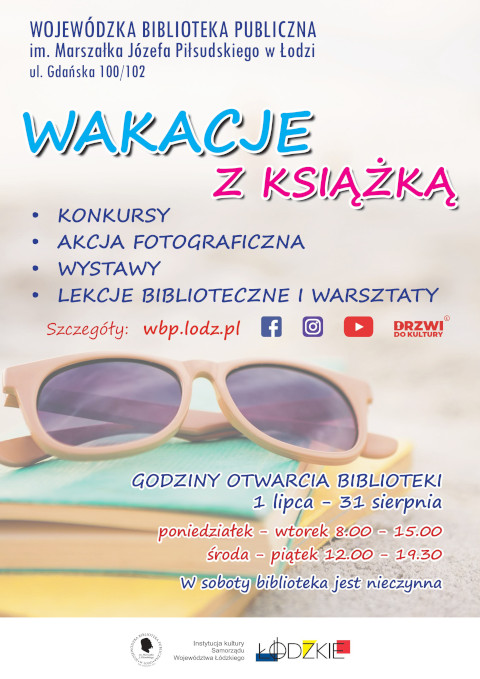 Wakacyjna oferta WBP w Łodzi