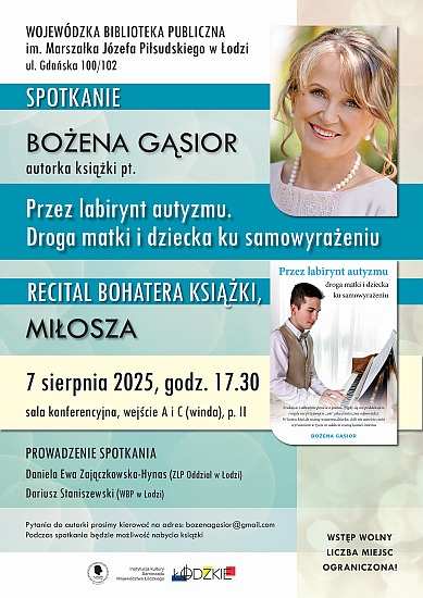 Spotkanie autorskie z Bożeną Gąsior