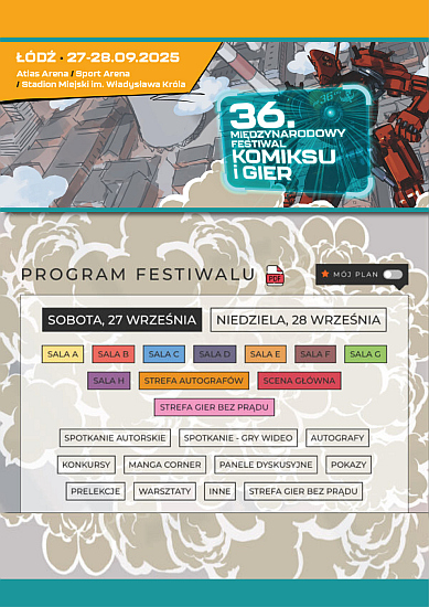 36. Międzynarodowy Festiwal Komiksu i Gier w Łodzi