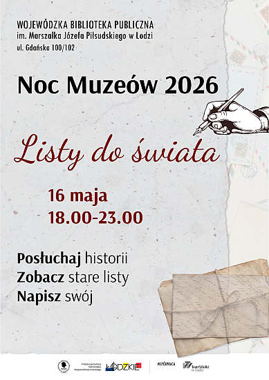 Noc Muze&oacute;w 2026