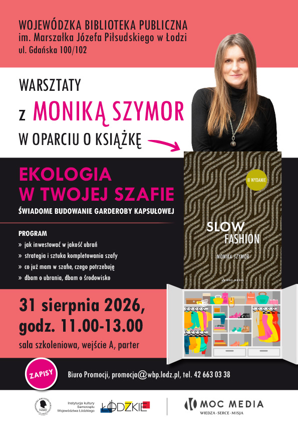 Spotkanie z Moniką Szymor w Wojewódzkiej Bibliotece Publicznej w Łodzi